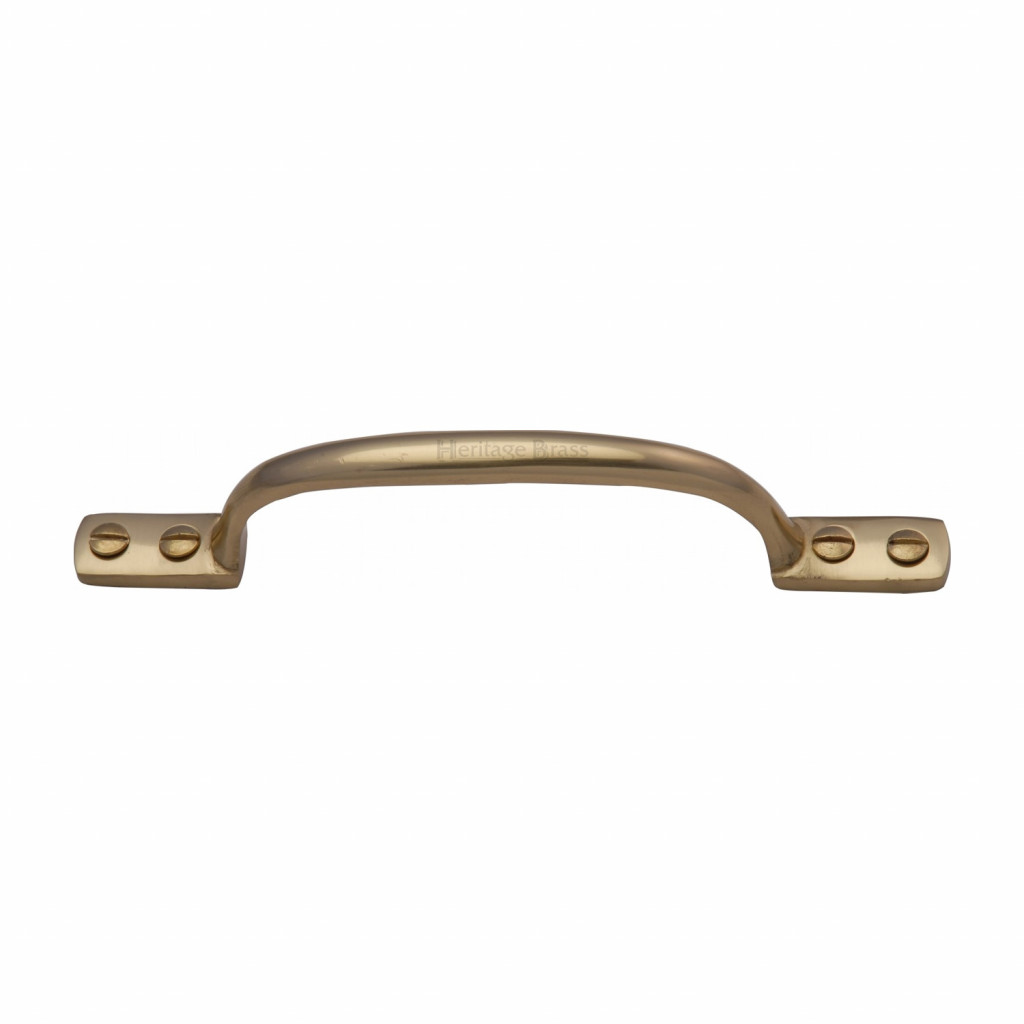 Heritage Brass Face Fixing Sash Window/Shed Door Pull Handle – 152mm length